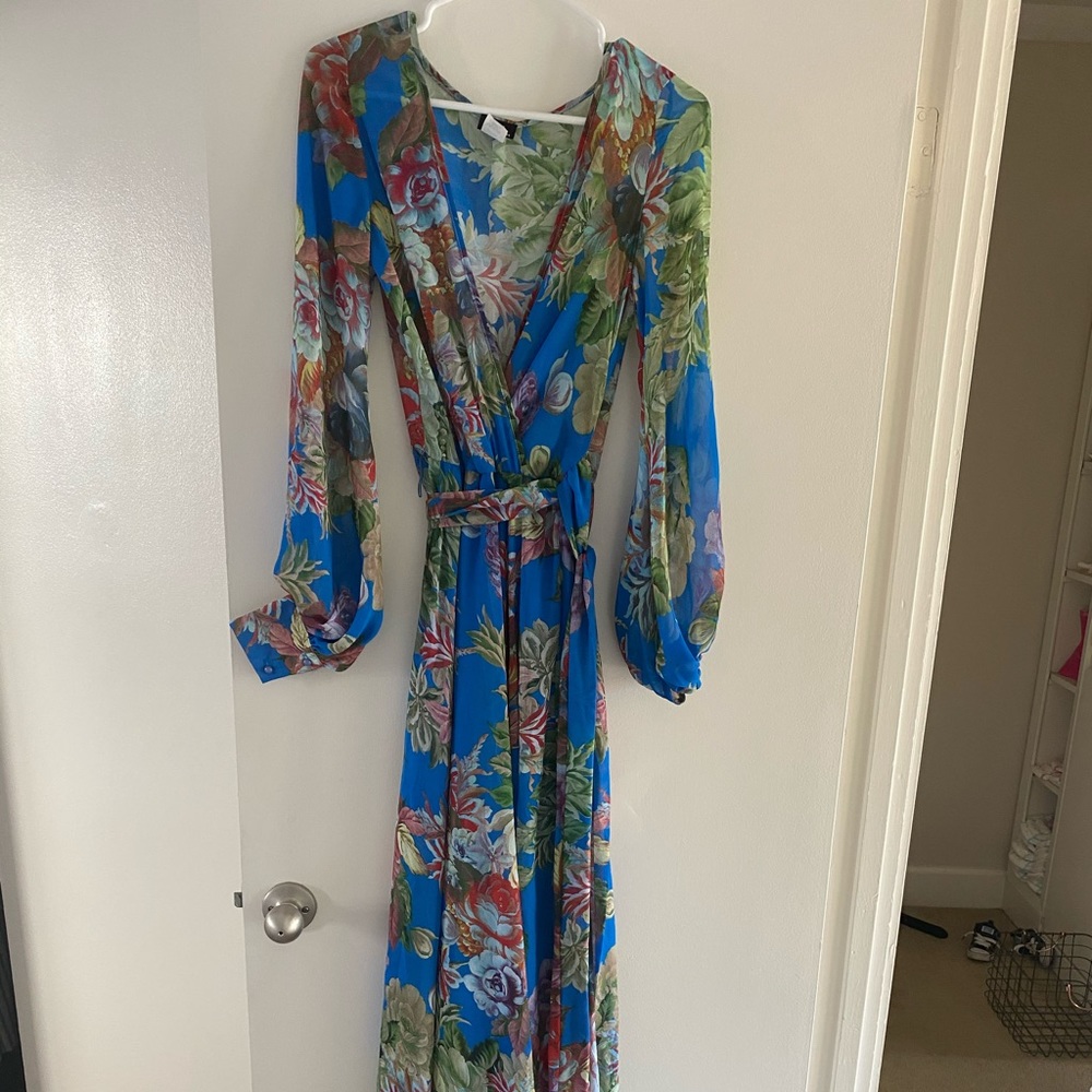 Floral long dress by Va Va Voom